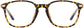 Laura Round Tortoise Eyeglasses from ANRRI, front view