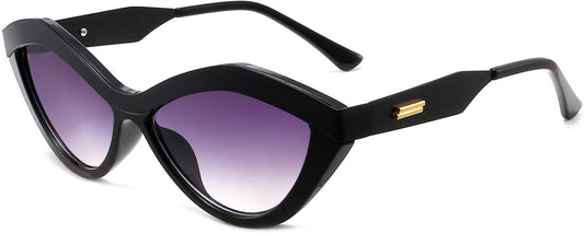 Layla Black Plastic Sunglasses from ANRRI