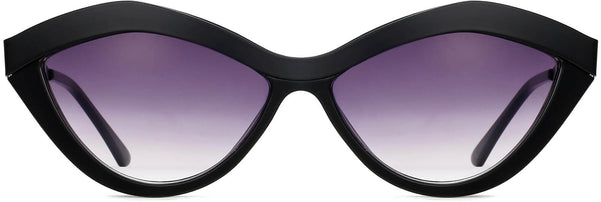 Layla Black Plastic Sunglasses from ANRRI