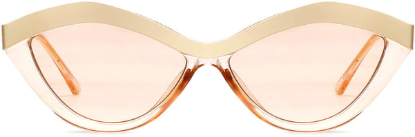 Layla Clear Plastic Sunglasses from ANRRI