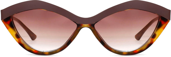 Layla Tortoise Plastic Sunglasses from ANRRI