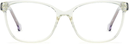 Legacy Cateye Clear Eyeglasses from ANRRI, front view