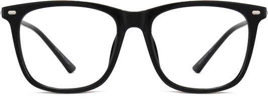 Lennox Square Black Eyeglasses from ANRRI