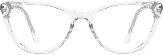 Liliana Cateye Clear Eyeglasses from ANRRI, front view