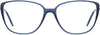 Liz Cateye Blue Eyeglasses from ANRRI, front view