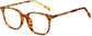 Madeline Square Tortoise Eyeglasses from ANRRI, angle view