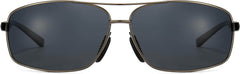 Madison Black Stainless steel Sunglasses from ANRRI, front view