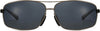 Madison Black Stainless steel Sunglasses from ANRRI, front view