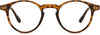 Marcelo Round Tortoise Eyeglasses from ANRRI, front view