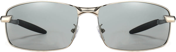 Max Silver Stainless steel Sunglasses from ANRRI
