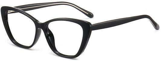 Melissa Cateye Black Eyeglasses from ANRRI