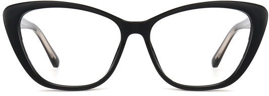Melissa Cateye Black Eyeglasses from ANRRI