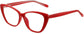 Melissa Cateye Red Eyeglasses from ANRRI