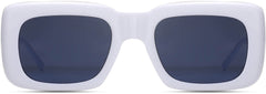 Michael White Plastic Sunglasses from ANRRI