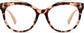 Millicent Cateye Tortoise Eyeglasses from ANRRI, front view