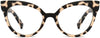 Monroe Cateye Tortoise Eyeglasses from ANRRI, front view