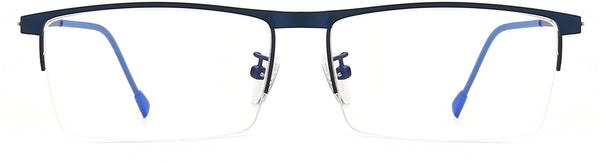 Morgan Rectangle Blue Eyeglasses from ANRRI