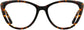 Mya Cateye Tortoise Eyeglasses from ANRRI, front view