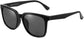 Nick Black TR 90 Sunglasses from ANRRI, angle view