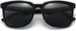 Nick Black TR 90 Sunglasses from ANRRI, closed view