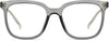 Oaklyn Square Gray Eyeglasses from ANRRI, front view