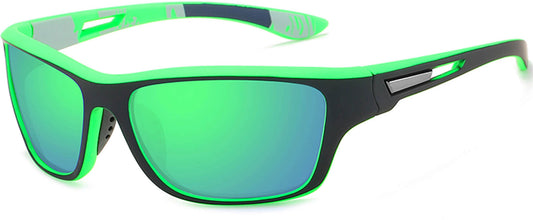 Oxygen Green Mirror TR Sunglasses from ANRRI