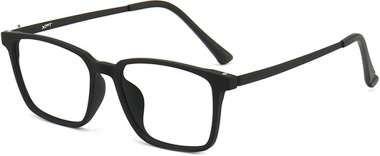 Parker Square All Black Eyeglasses from ANRRI