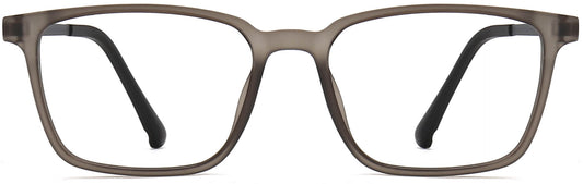 Parker Square Gray Eyeglasses from ANRRI
