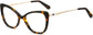 Paula Cateye Tortoise Eyeglasses from ANRRI, angle view