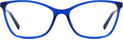 Pisces Cateye Blue Eyeglasses from ANRRI, front view