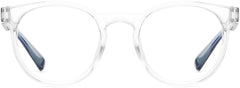 Quintina Round Clear Eyeglasses from ANRRI, front view