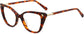Raegan Cateye Tortoise Eyeglasses from ANRRI, angle view