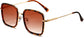 Remi Tortoise Plastic Sunglasses from ANRRI, angle view