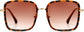 Remi Tortoise Plastic Sunglasses from ANRRI, front view
