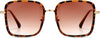 Remi Tortoise Plastic Sunglasses from ANRRI, front view