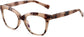Rita Cateye Tortoise Eyeglasses from ANRRI, angle view