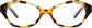 Robin Cateye Tortoise Eyeglasses from ANRRI, front view