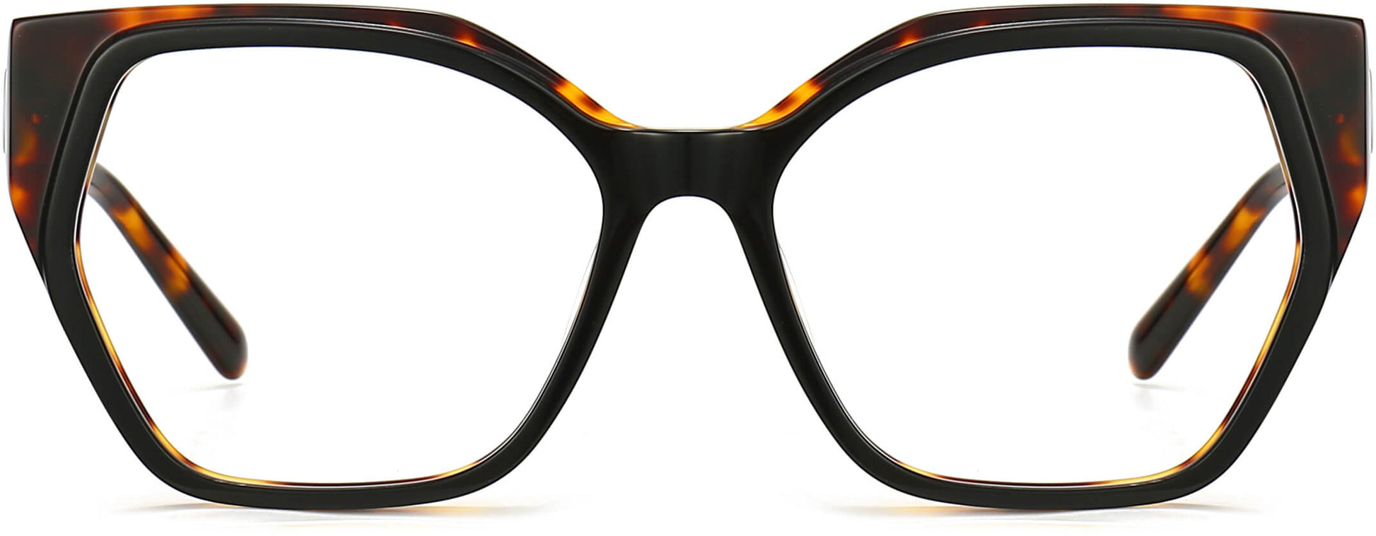 Rosalee Cateye Tortoise Eyeglasses from ANRRI, front view