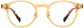 Ruben Round Yellow Eyeglasses from ANRRI, front view