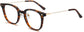 Ryann Round Tortoise Eyeglasses from ANRRI, angle view