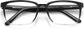 Ryland Square Black Eyeglasses from ANRRI, closed view