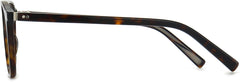 Saint Aviator Tortoise Eyeglasses from ANRRI, side view
