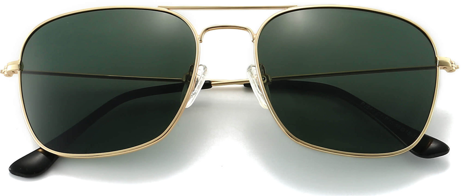 Sam Gold Stainless steel Sunglasses from ANRRI, closed view