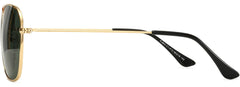Sam Gold Stainless steel Sunglasses from ANRRI, side view