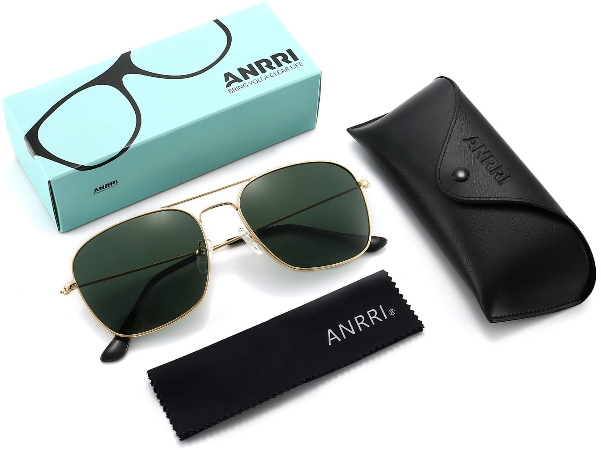 Sam Gold Stainless steel Sunglasses with Accessories from ANRRI
