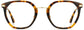 Scout Round Tortoise Eyeglasses from ANRRI, front view