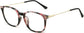 Setlla Round Tortoise Eyeglasses from ANRRI, angle view