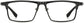 Shawn Rectangle Black Eyeglasses from ANRRI, front view