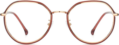 Sierra Round Pink Eyeglasses from ANRRI