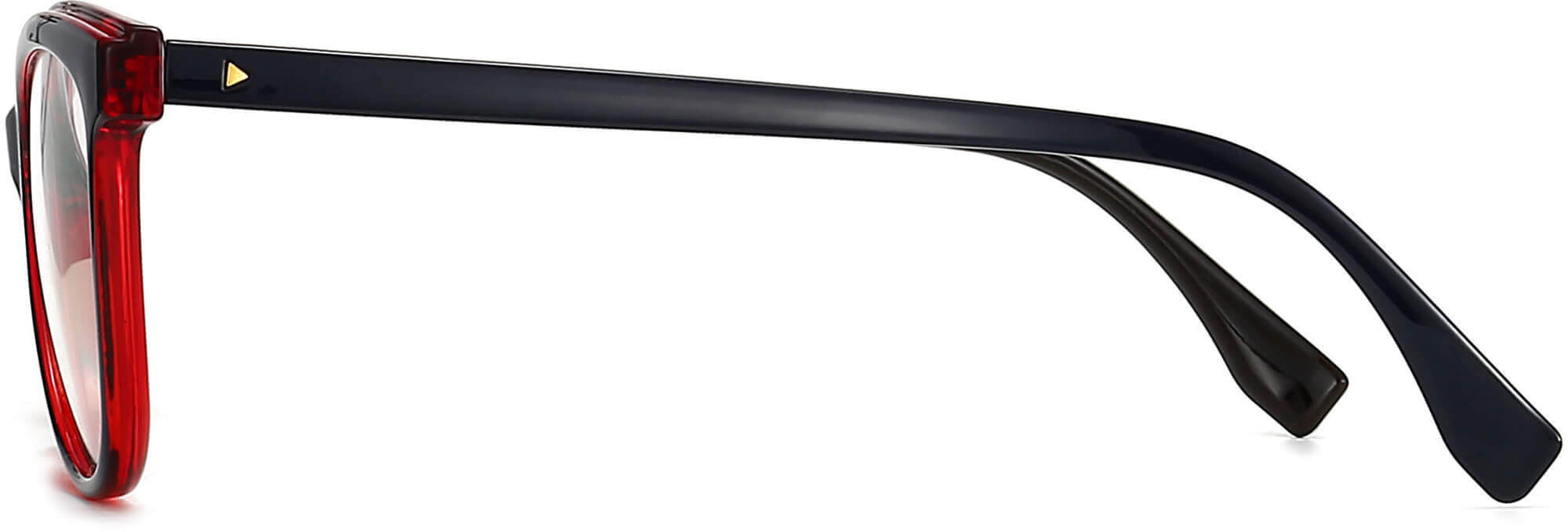 Stilsky Cateye Black Eyeglasses from ANRRI, side view